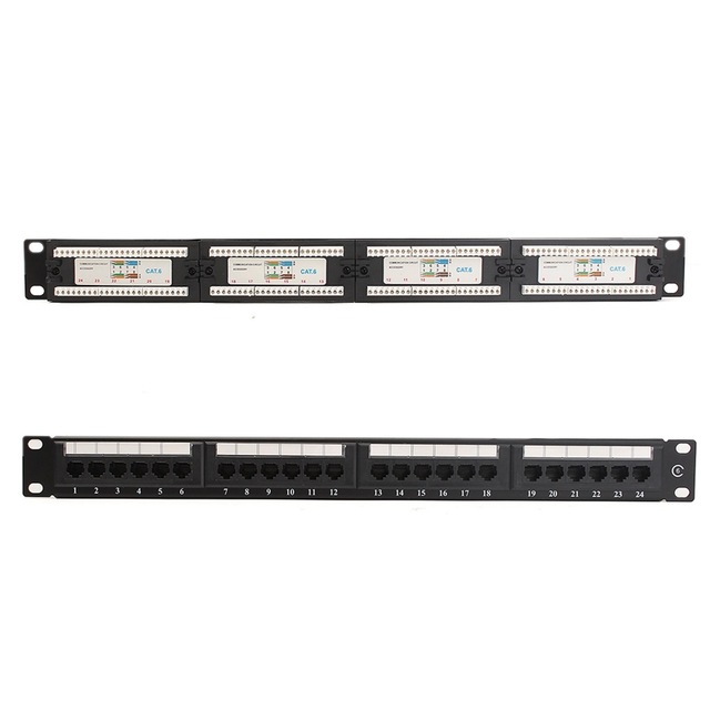 Patch Panel 24 Port Cat5e