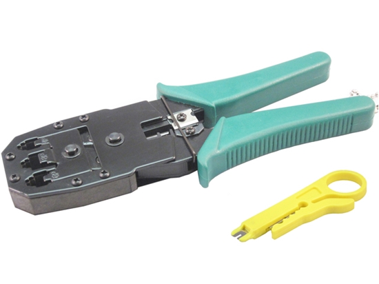 3 in 1 Modular RJ Crimping Tool with UTP Stripper